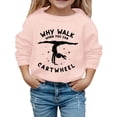 thumbnail image 3 of jiaxiM Girls Gymnastics Graphic Sweatshirt Long Sleeve Crewneck Casual Fall Winter Clothes Gift for Girls 3-14 Years, 3 of 5