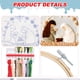 thumbnail image 3 of 1 juego de bordado navideño, kit de manualidades con adornos navideños, kit de bordado para principiantes, material de bordado, kit de bricolaje, 3 of 7