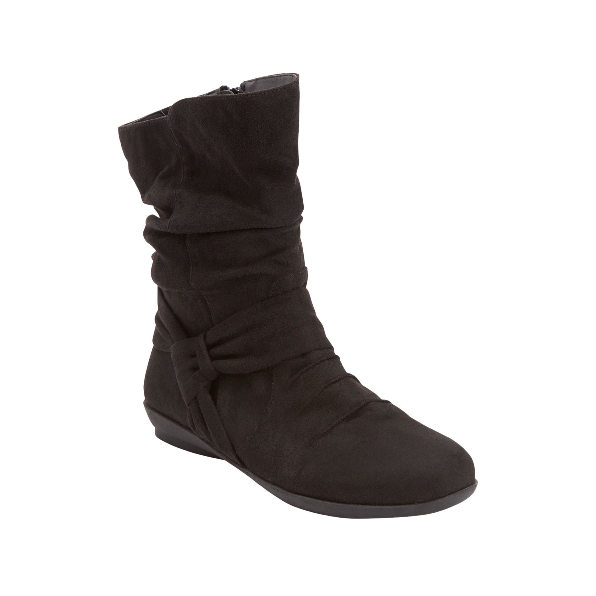 Comfortview Ezra Slouch Boot Mid Calf Winter Shoes