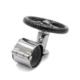 thumbnail image 3 of Unique Bargains Auto Car Steering Wheel Knob Spinner Handle Power Turning Ball Parts Carbon Fiber Pattern, 3 of 4