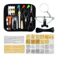thumbnail image 2 of Kit de herramientas para hacer joyas, reparar aretes, collares, proyectos, accesorios Alicates negros, 2 of 9
