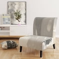 thumbnail image 5 of Designart "Glam Dancing Shape I" Upholstered Modern Accent Chair - Arm Chair, 5 of 5