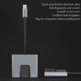 thumbnail image 4 of Type-C to Ethernet LAN Network Adapter Hub USB C to 3.5mm Audio PD Fast Charging Docking Station for Laptop Mobile Phone, 4 of 7