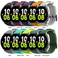 thumbnail image 4 of Correa de silicona de 20 mm y 22 mm para Samsung Galaxy Watch 7/6/5/4 40 44 mm 6 4 Classic Gear S3 Pulsera universal para Huawei GT3 4Pro, 4 of 5