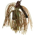 thumbnail image 3 of Strike King Pro-Model Jig 3/8oz Green Pumpkin Bass Jig, 3 of 10