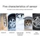 thumbnail image 4 of Sistema de alarma de monitoreo de presión de neumáticos TPMS para motocicleta solar con 2 sensores, 4 of 8