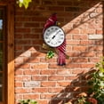 thumbnail image 3 of Cardinal Bird Shaped Outdoor Thermometer – Metal Temperature Gauge, Easy-to-Read for Patio, Garden, Home & Office Decor, 3 of 7