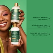 SheaMoisture Bond Repair Shampoo Deeply Cleanses And Removes Build Up To Repair Hair Bonds With Hydroplex Technology And Amla Oil Amla Oil With Restorative HydroPlex Infusion ,13fl oz