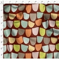 thumbnail image 4 of Soimoi Poly Georgette Fabric Semi Circle Geometric Print Sewing Fabric Yard 42 Inch Wide, 4 of 5