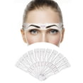 thumbnail image 3 of LNGOOR Pochoir à Sourcils Kit de Mise en Forme des Sourcils Gabarit de Sourcils Réutilisable avec Sangle, 3 of 7