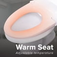thumbnail image 6 of SmartBidet Electric Bidet Seat with Remote Control for Round Toilets, White, 6 of 14