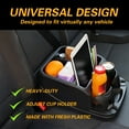 thumbnail image 3 of LADYGYM 2026 New Universal Truck Console Car Cup Holder Floor Drink Storage Organizer Tray for Trucks,Cars,Suvs,Vans,Road Trips, 3 of 7