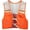 Orange, variant on Ultralight Running Hydration Vest Breathable Trail Running Vest with Reflective Strips Purple 40x19cm