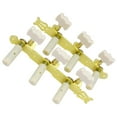 thumbnail image 4 of Graflsoa Pair of Gold Classical Guitar Tuners with Gear-Type Buttons, Metal Alloy Base & Plastic Column, Durable and Easy to Use, Ideal for Guitar Maintenance and Decoration., 4 of 6