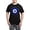 With Checker Pant, variant on CafePress - Nazar Amulet Evil Eye Protection Pajamas - Men's Dark Loose Fit Cotton Pajama Set