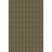 RONSHIN Area Rugs Washable Carpets 1150Gsm 350Gsm Pile Pearl Pile Washed Back Folding Simulation Printed Carpet-Modern-Curled Texture Sepia Tone 10*13ft