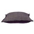 thumbnail image 6 of Parkland Collection Transitional Stripes Purple Square 24" x 24" Pillow, 6 of 7
