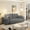 Gray, variant on Demi Bonn 78" Cozy Sofa Couch, Foldable 3-in-1 Sleeper Bed, Multi-Functional Lazy Sofa for Living Room, Playroom, Comfortable Foam-Filled, Green