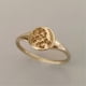 thumbnail image 5 of Anillos para mujer, regalos para mujer, tendencia de moda, anillo de nudillos geométrico de metal dorado, anillo de flor, joyería, regalo, 5 anillos, 5 of 5