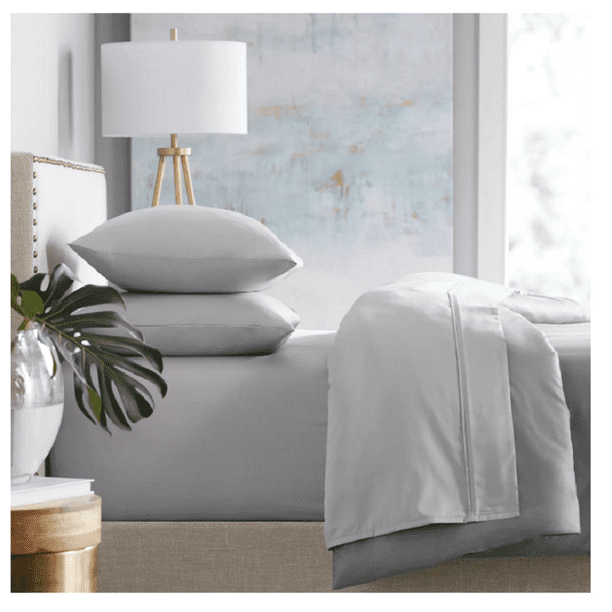 Platinum Silver King 450 Thread Count Sheet Set