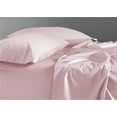 thumbnail image 3 of Pure Giza Cotton Split King Size Bed Sheets Set- 300-TC Bedding – Split King Size Bed, 20" Inch Deep Pocket 300TC Split King Sheets - Pink, 3 of 7