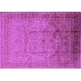 thumbnail image 1 of Ahgly Company Indoor Rectangle Oriental Purple Industrial Area Rugs, 8' x 10', 1 of 4