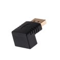 thumbnail image 2 of Monstrate Mini adaptador de ángulo de 90 grados hacia abajo Conector de cable convertidor de conector en ángulo izquierdo y derecho DP de Type3 NO3, 2 of 6