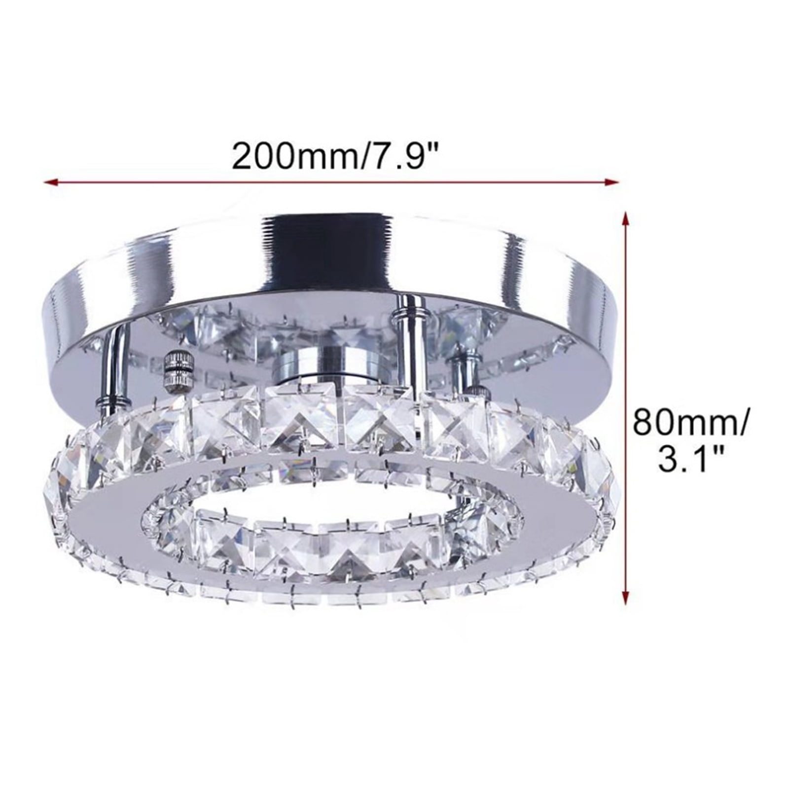 HBASD Modern Flush Mount Ceiling Light Modern Living Room Close To Ceiling Light Daily Lighting Supplies
