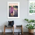 thumbnail image 3 of Art.com Woman in Purple Dress and Hat with Retro Bicycle in Lavender Field Art Print by NejroN Photo, White Frame Wall Art, 32" x 44", 3 of 5