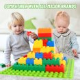thumbnail image 4 of Classic Building Blocks For Toddlers, 155 Pieces Large Building Bricks With A Baseplate, Big Blocks Counting Train Toys to Learn Number & Alphabet, Compatible with All Major Brands, 4 of 8