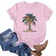 thumbnail image 2 of Blusas de Manga Corta para las Mujeres Divertida Impresión Cuello Redondo Camiseta Vintage, Blusas de Primavera para las Mujeres, 2 of 5