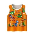 thumbnail image 2 of WRKEKC Girls Summer Tank Tops, Casual Tank for Girls, Toddler Kids Boys And Fashion Cute Gradient Print Soft Sleeveless Bottom Camisole, 2 of 7