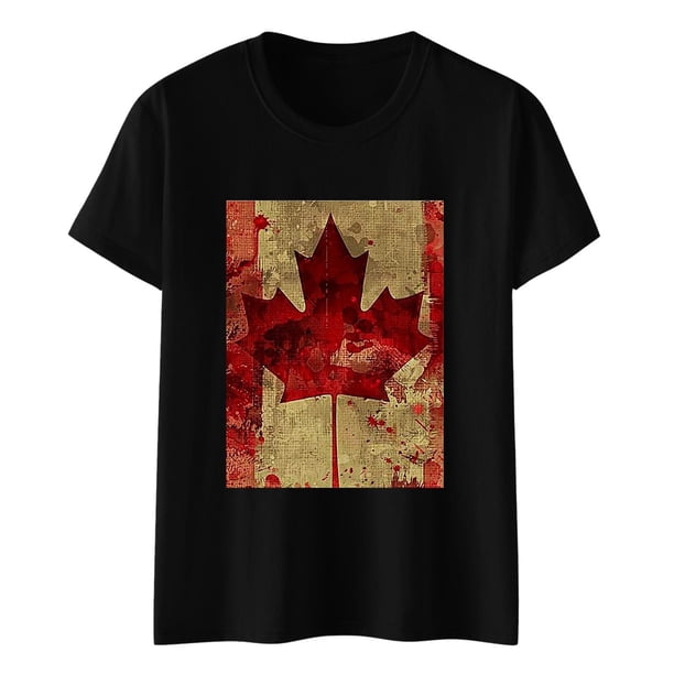 Camisas de Manga Corta para las Mujeres Impresión de Manga Corta Cuello Redondo, Camisa Casual de Poliéster para las Mujeres, Lavado de Manos