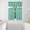 MINT, variant on 3pc Faux Silk Kitchen Curtain Blackout Lined Solid Color Rod Pocket Short Window Set 2 30"x24"(each) Tier Panel + 1 60"x14" Matching Valance K4 Mint Green