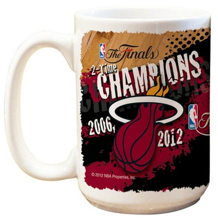 NBA - Miami Heat 2012 NBA Finals Champions 15 oz. White Mug