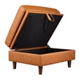 thumbnail image 2 of Kojooin Module d'Ottoman de Rangement à Assise Profonde, Ottomane-Lit Carrée en Similicuir pour Sofa Sectionnel Modulaire Ou Salon, 2 of 6