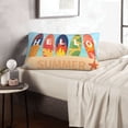 thumbnail image 6 of Logiee Hello Summer3 Print Pillow Case,Throw Pillow Covers, Double Sided Plush Cushion Cover for Couch Sofa Bed, Only Pillowcase-14"x20", 6 of 6