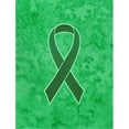 thumbnail image 1 of Kelly Green Ribbon for Kidney Cancer Awareness Garden Flag Size - 11 x 15 In., 1 of 1