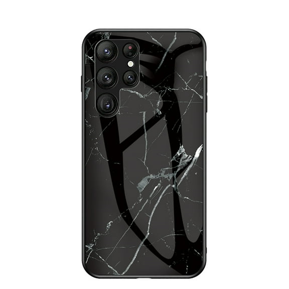 for Samsung Galaxy S26 Ultra Case Stylish Marble Pattern Slim Protective Double-Layer Hard PC Soft Silicone Rugged Women Men Anti-Scratch Cover Wireless Charging For Samsung Galaxy S26 Ultra,D