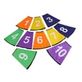 thumbnail image 4 of 10 fundas numeradas para conos, fáciles de instalar (del 1 al 10). Collares multifuncionales para conos de fútbol, ​​baloncesto y juegos infantiles., 4 of 8