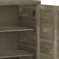 thumbnail image 4 of Lowry SOLID ACACIA WOOD & Metal 39 in Wide Medium Storage Cabinet, 4 of 9