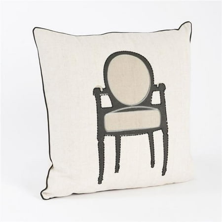 UPC 789323280602 product image for SARO 1040.N18S Chair Design Down Filled Throw Pillow - Natural | upcitemdb.com
