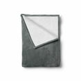 thumbnail image 2 of Grey Soft Flannel Fleece Throw Blanket, Digital Creation of an Abstract Dark Colored Background Classical Print, Cozy Plush for Indoor and Outdoor Use, 50" x 60", Sage Green Grey Teal, by Ambesonne, 2 of 6