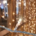 thumbnail image 2 of 65.6ft/200LEDs Christmas LED String Lights Indoor Outdoor Waterproof, Steady Glow Lights for Tree Room Bedroom Wedding Fall Decorations, 5V USB Powered Clear Wire Fairy Light (Warm White), 2 of 5