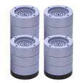 thumbnail image 1 of 4 Pack Patins de Pieds de Machine à Laver Anti-Vibration Antidérapants Antichoc et Réduction de Bruit Hauteur Réglable, 1 of 8