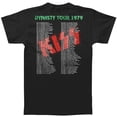 thumbnail image 2 of Men's KISS Dynasty Tour Slim Fit T-shirt XXXX-Large Black, 2 of 2