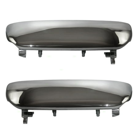 - Pair Set of Outside Exterior Outer Chrome Specialty Door Handles Replacement for 94-98 Ford Mustang