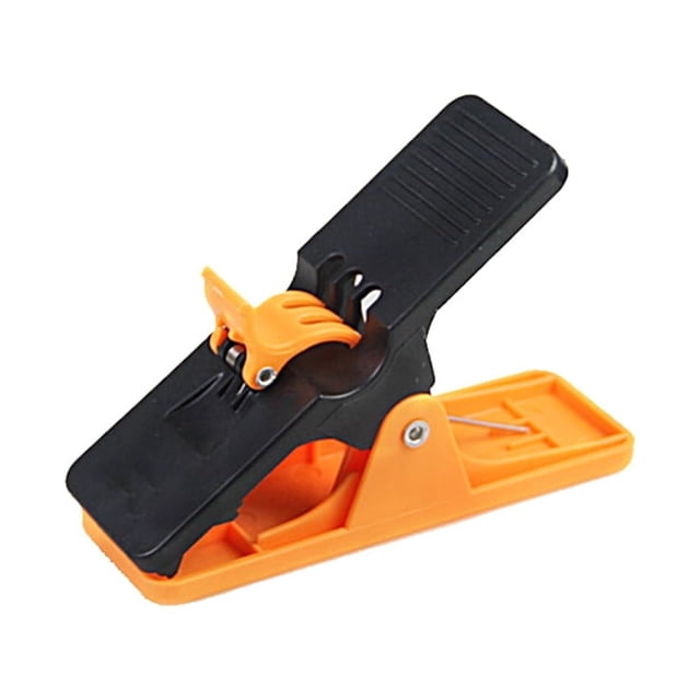 Walson Golf Trainer Holder Plastic Removable Club Clamping Golfing Cart Clip Golfer Training Beginner Portable Labor-saving Clamp Orange