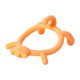 thumbnail image 1 of Bebé Teether PIGEON de silicona con forma de animal, ciervo naranja, de más de 6 meses, 1 of 8