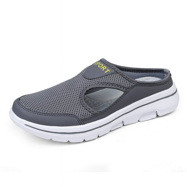 Zapatos planos transpirables de verano para hombre, zapatos casuales para exteriores, ligeros, para amantes de la moda, sin cordones